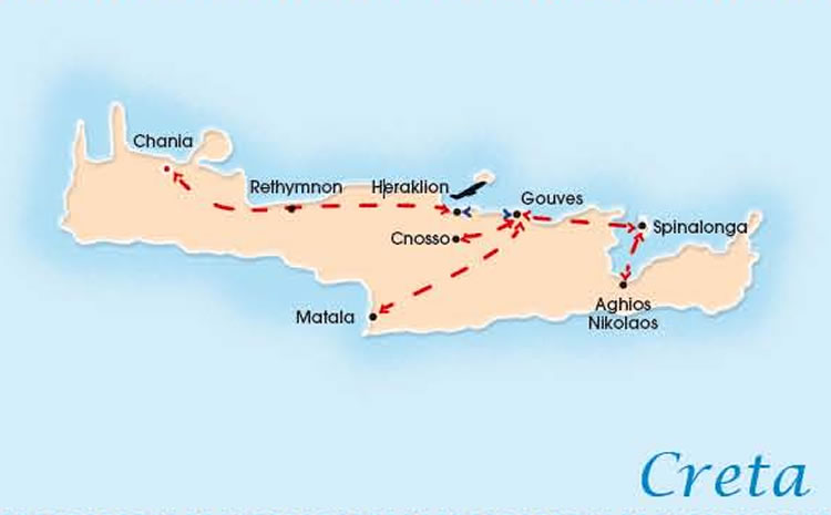 TOUR CRETA INSOLITA 4*, ROULETTE HOTEL 3 STELLE AI | Tour Isole Greche